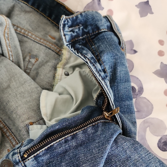 AEROPOSTALE Men's Slim Straight Blue Jeans Size 36x32 - Picture 5 of 9